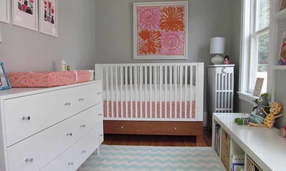 How to arrange the nursery if it is small