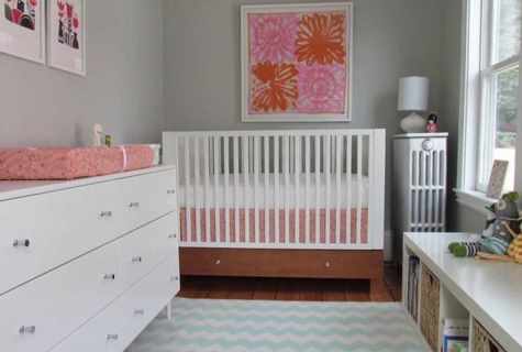How to arrange the nursery if it is small