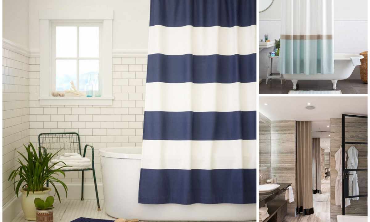 Room shower curtains