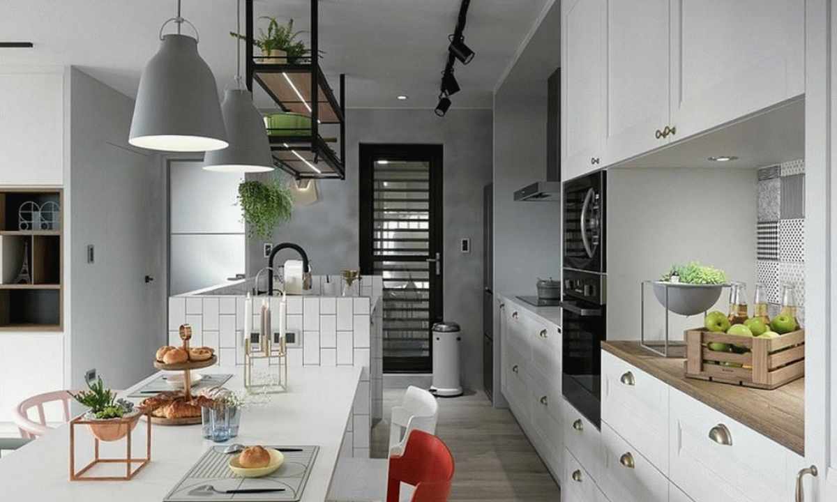 How to issue interior of kitchen