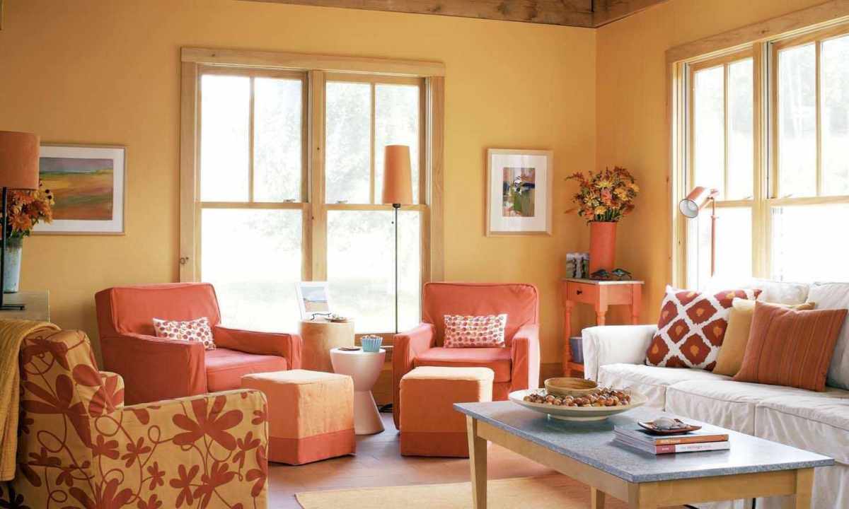 How to equip interior in orange color