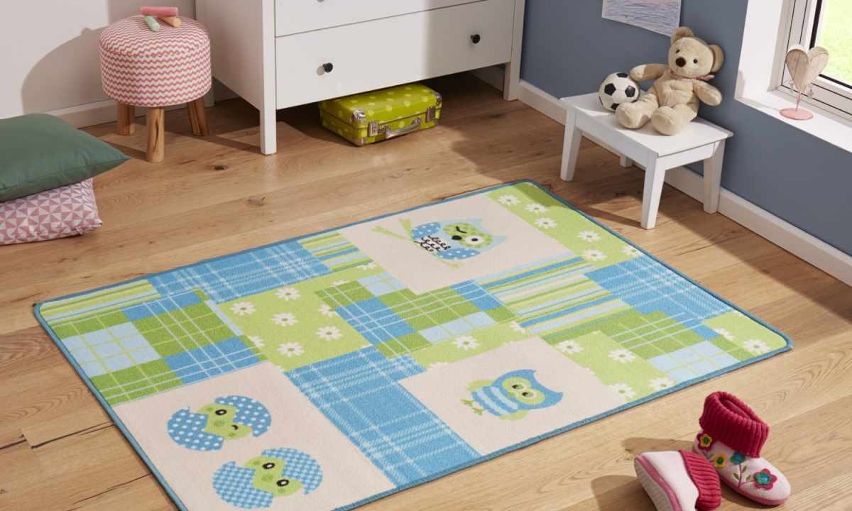 How to choose carpet to the nursery