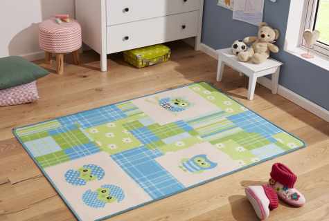 How to choose carpet to the nursery
