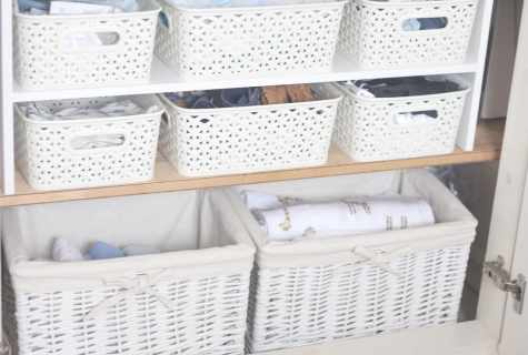As it is correct to organize space for storage of things