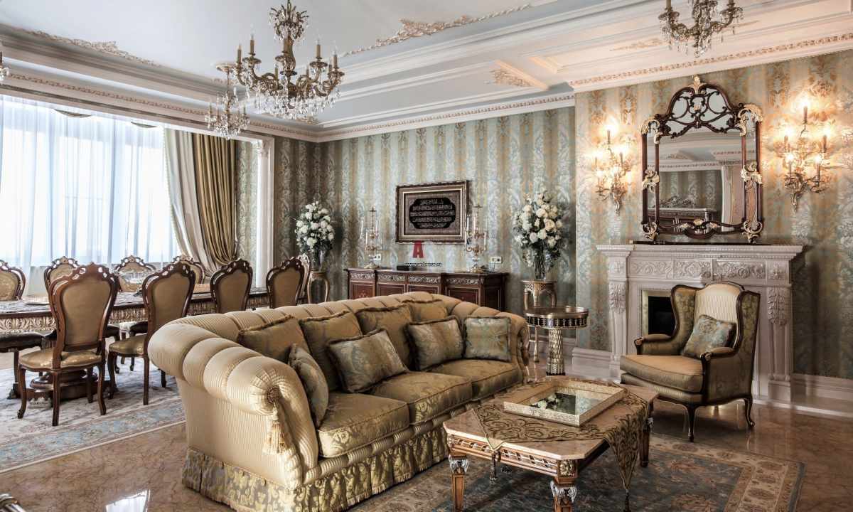 Style classicism in interior