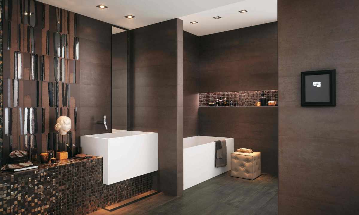 Design of the bathroom