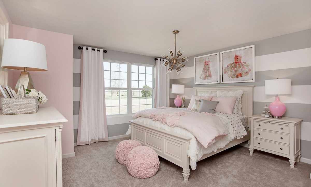 Bedroom interior for the girl