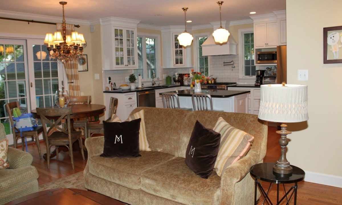 Re-planning: how to make kitchen living room