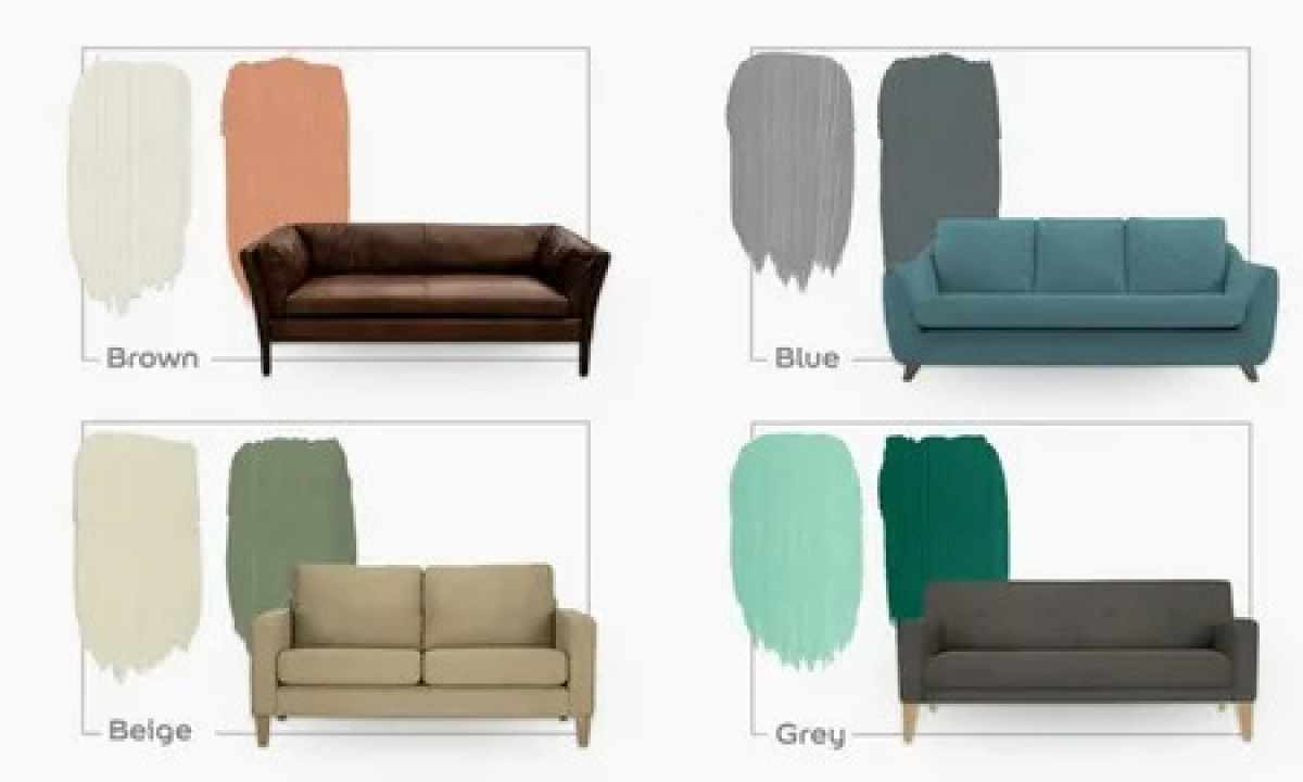 How to pick up color of sofa