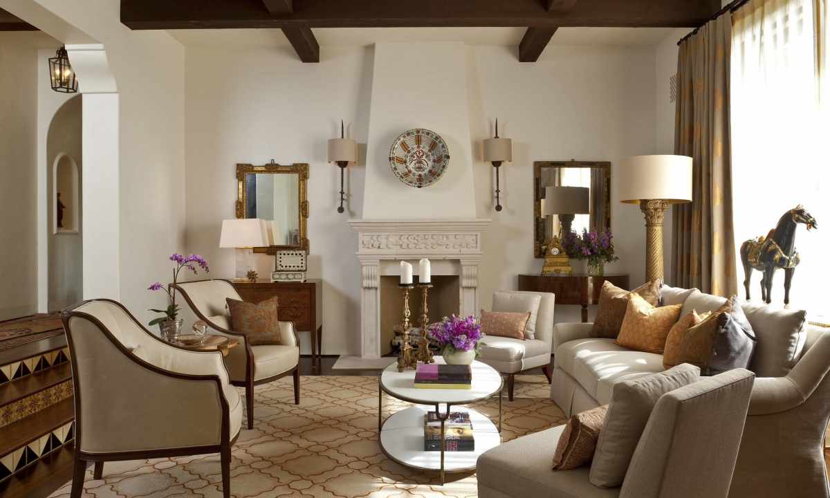 How to issue interior in style of the French or Italian country