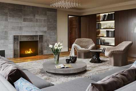 Angular fireplaces: rules of the choice