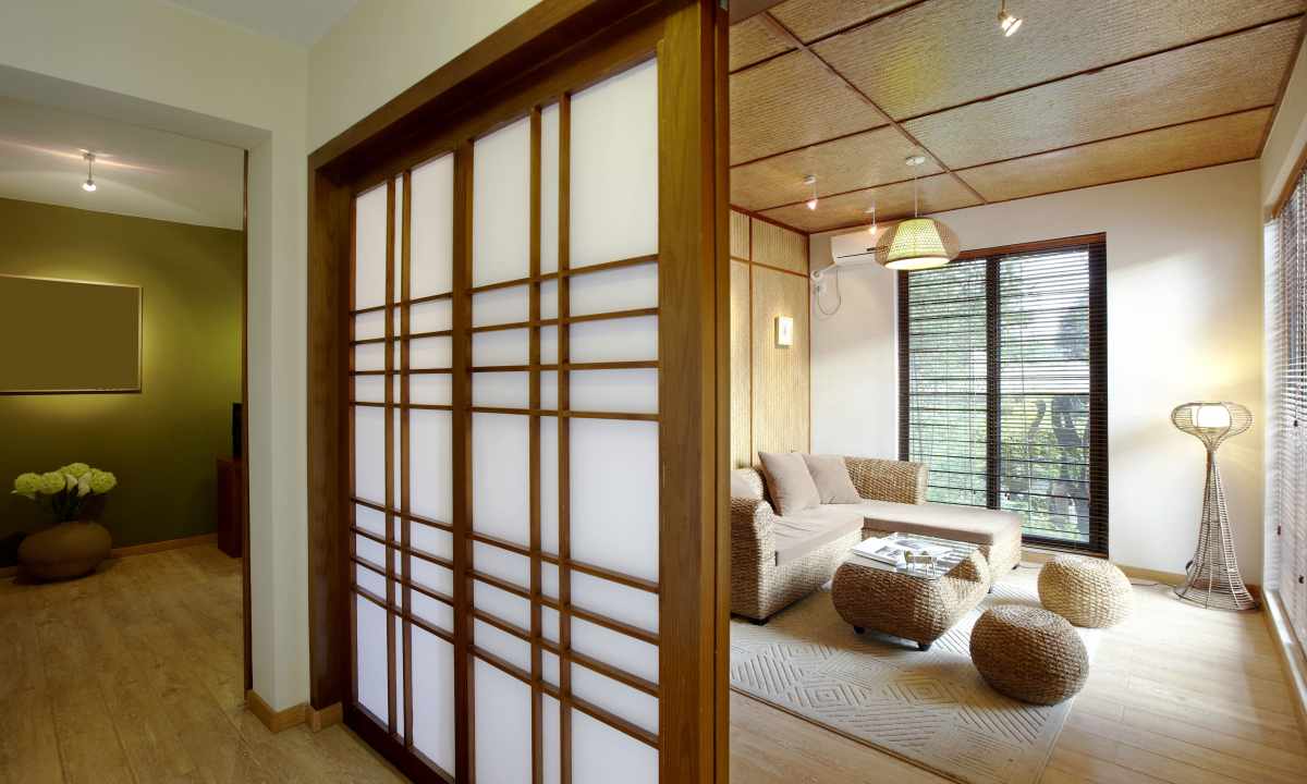 The Japanese style in interior