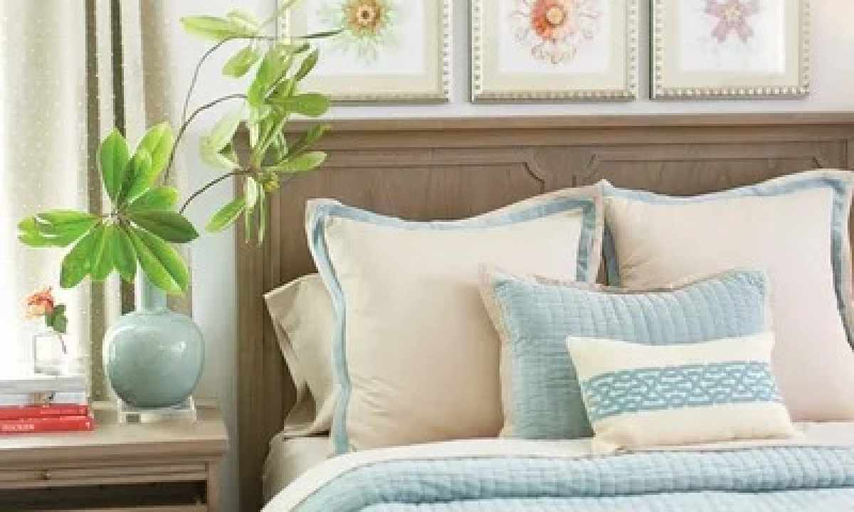 How to decorate interior cotton pillows