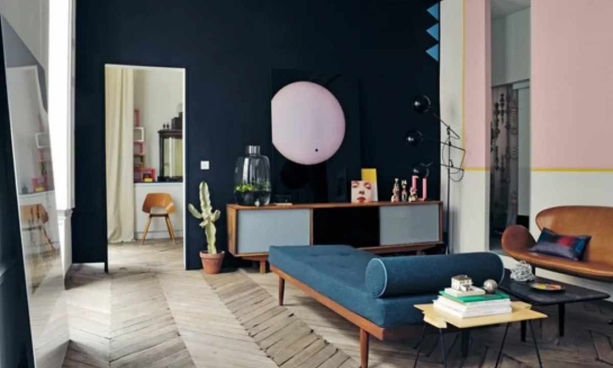 How to apply color in design of the apartment