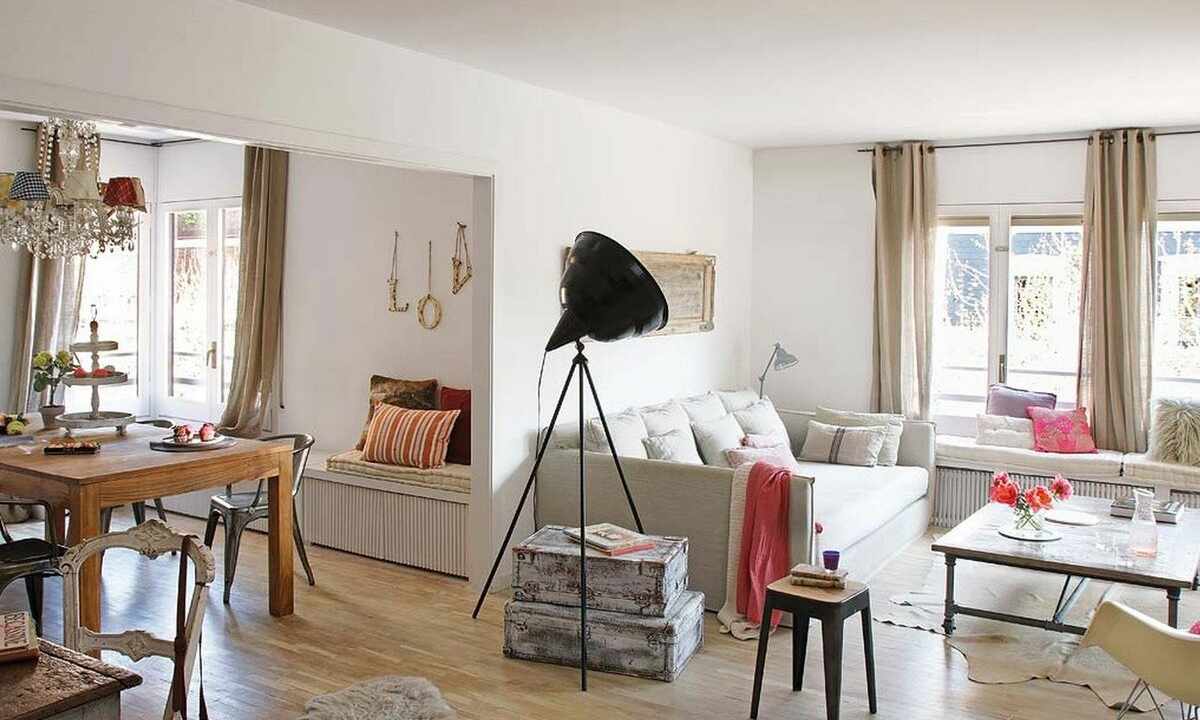 How to create country style in the city apartment