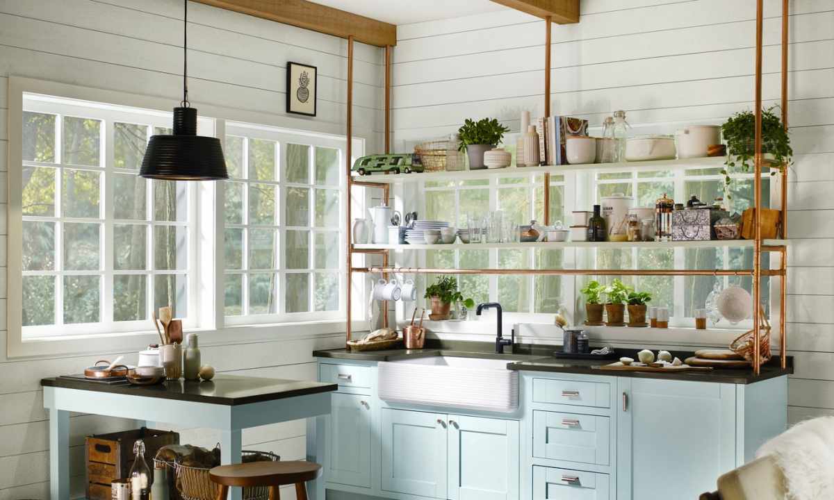 Several simple ideas how to equip small kitchen