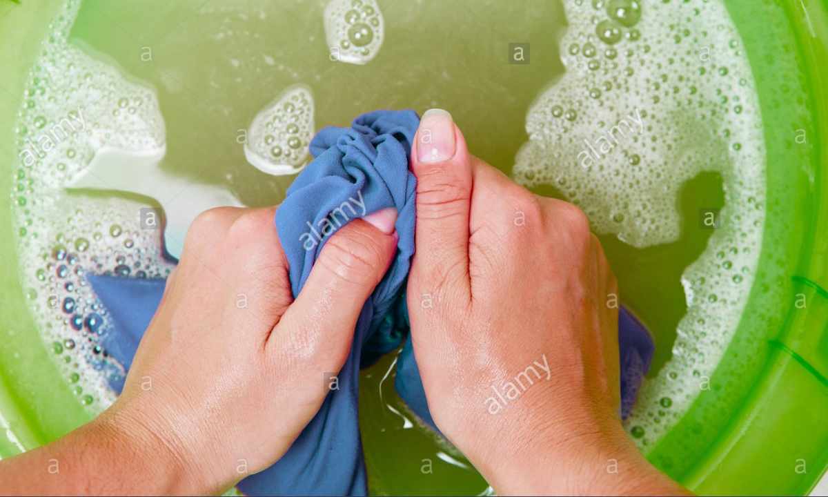 How to wash paste
