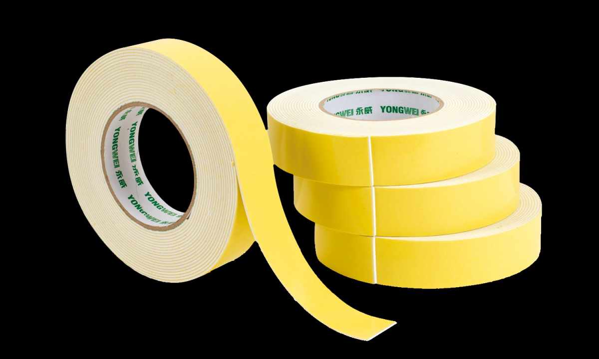 How to wipe glue from adhesive tape