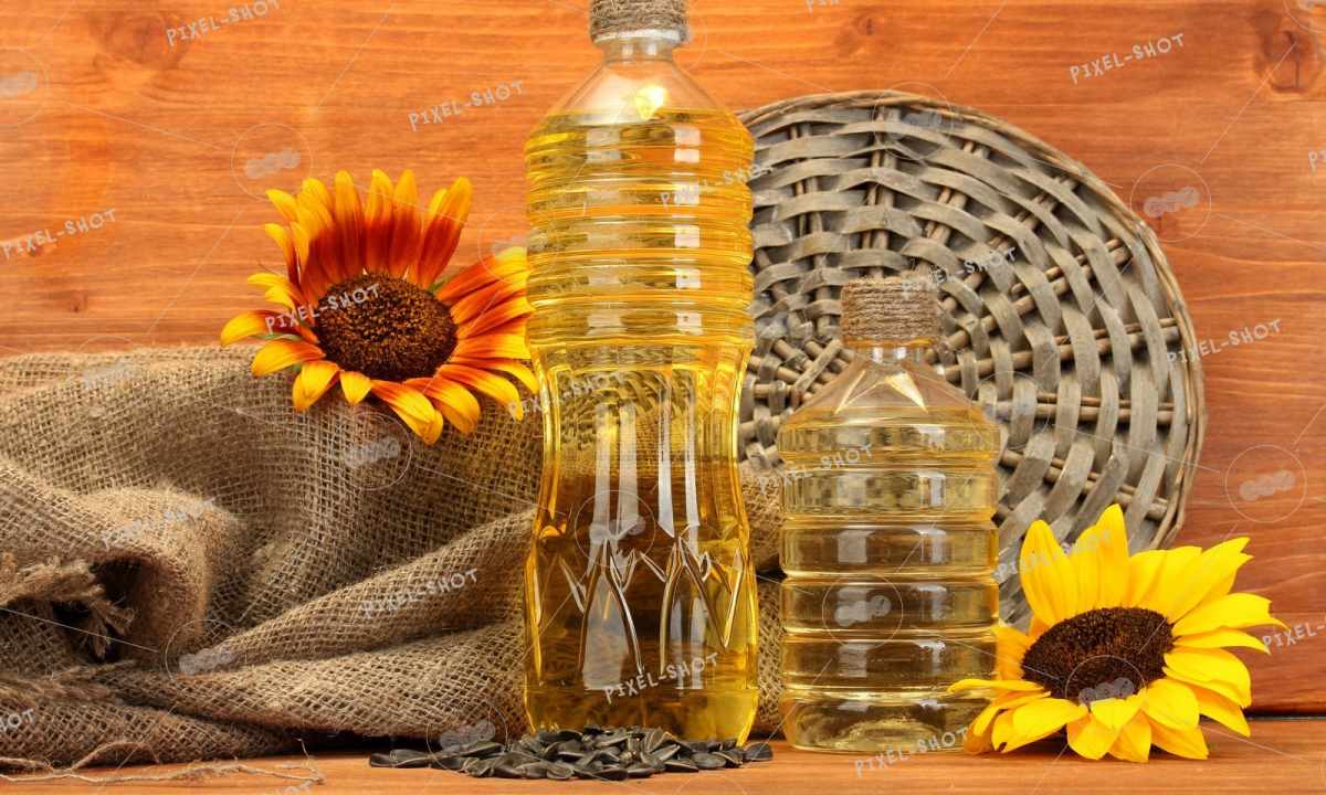 How to wash sunflower oil