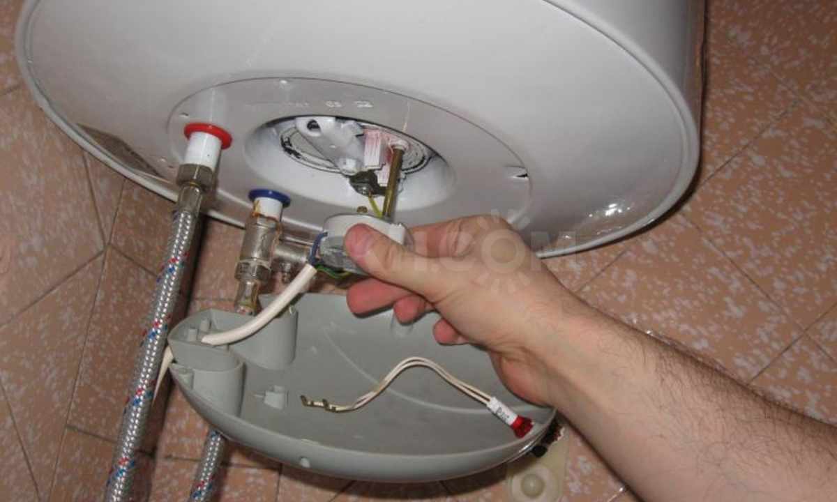 How to drain water from the water heater "Thermex