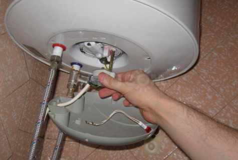 How to drain water from the water heater 
