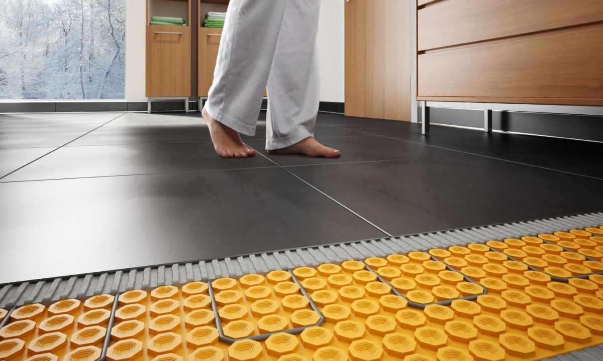 How to make the warmed floor