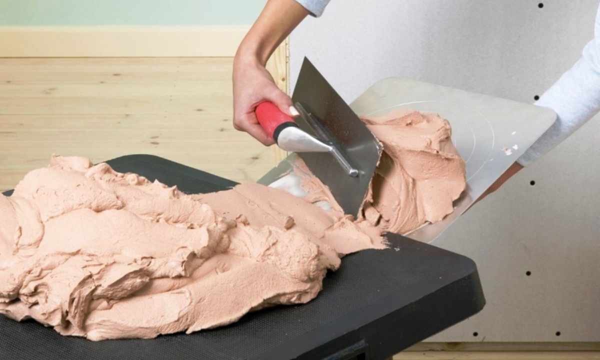 How to plaster clay