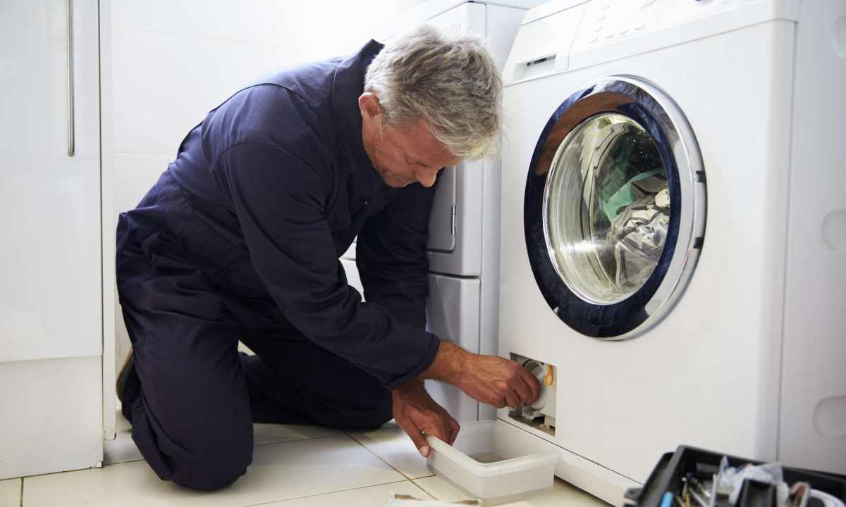 Why the washing machine does not gather water