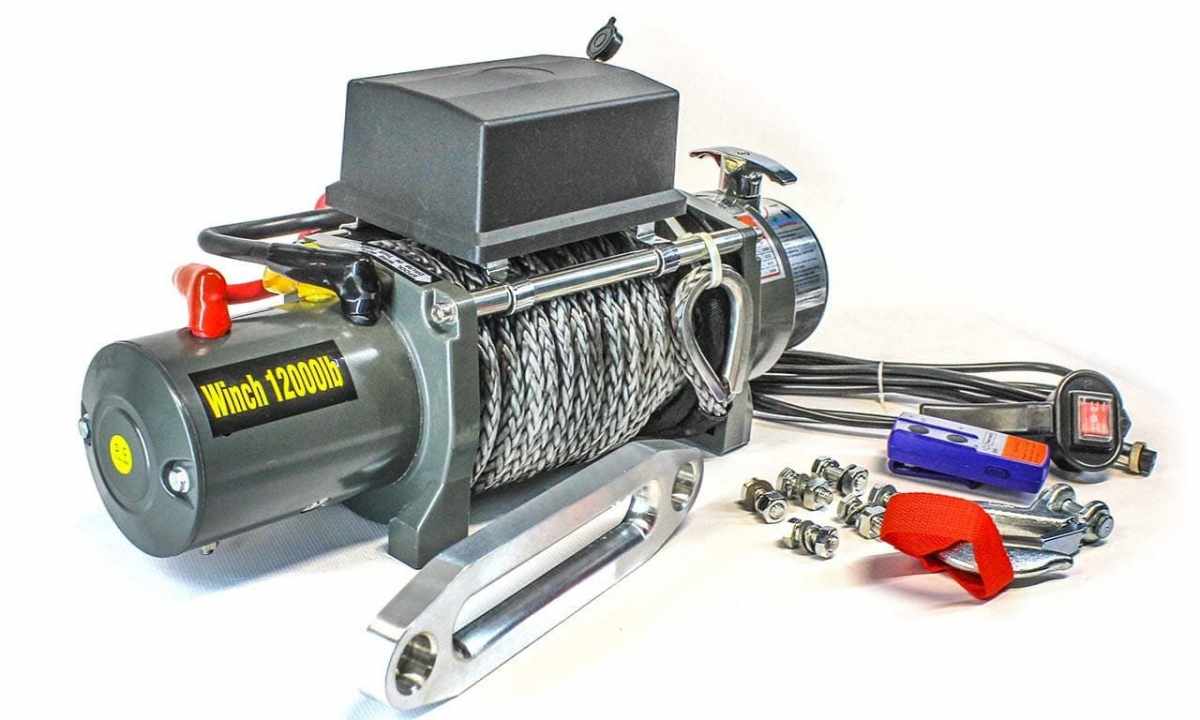 How to connect the winch