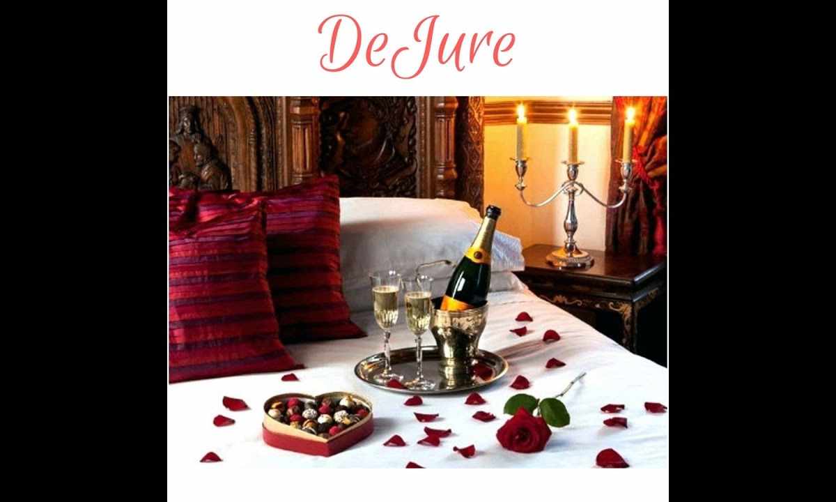 How to decorate the room for romantic evening