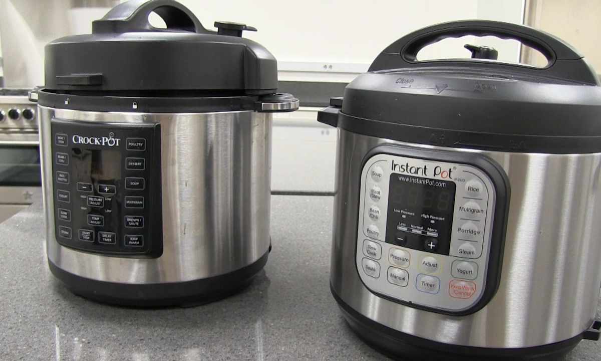Comparison of the multicooker and double boiler