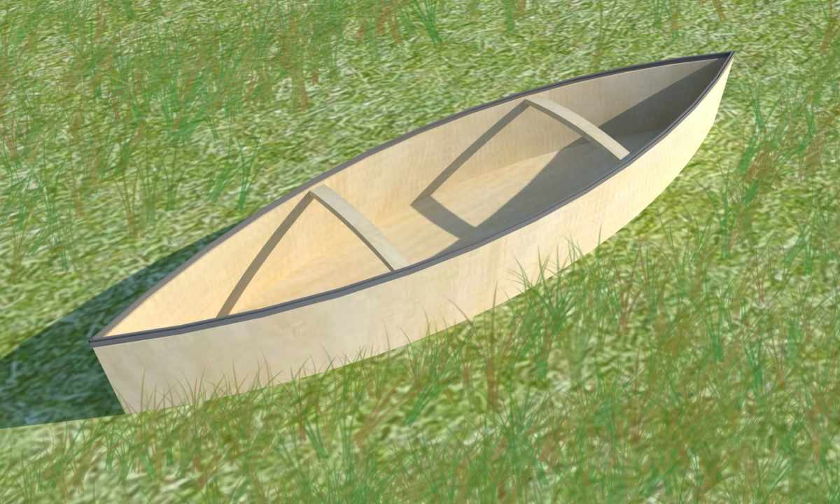 How to construct the boat flat-bottomed boat