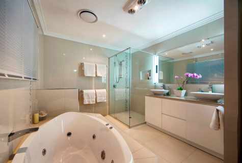 How to warm ceiling in bath