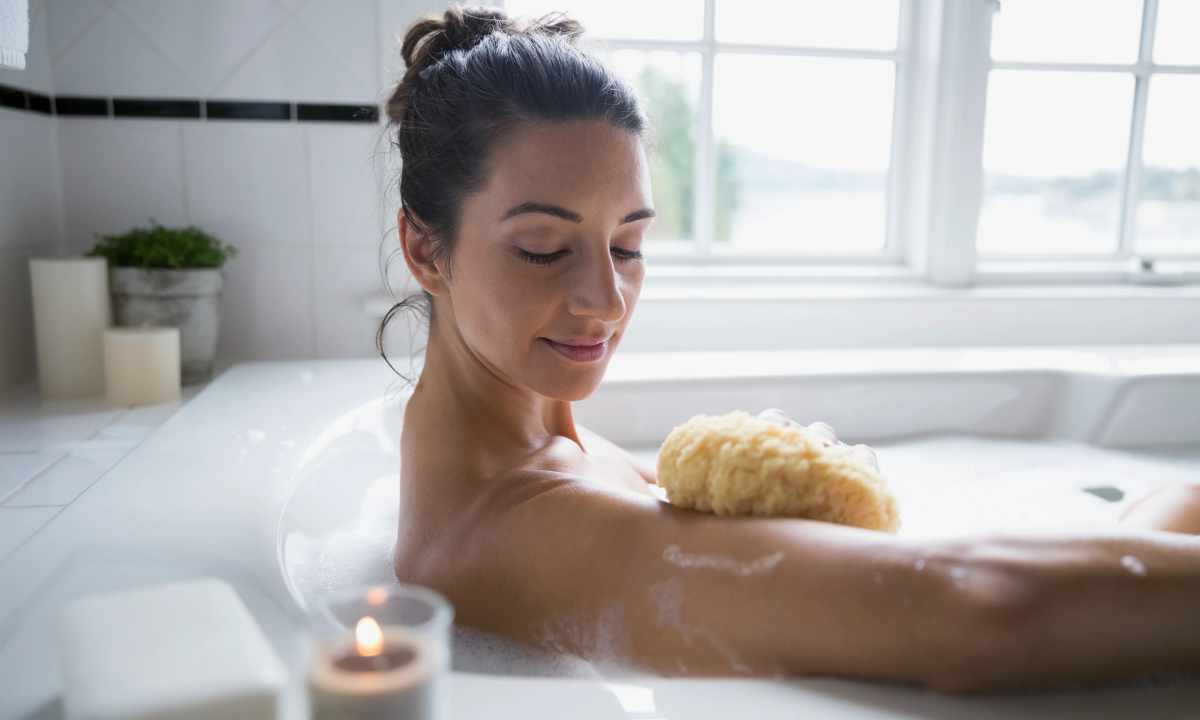 How to sheathe sweating room in bath