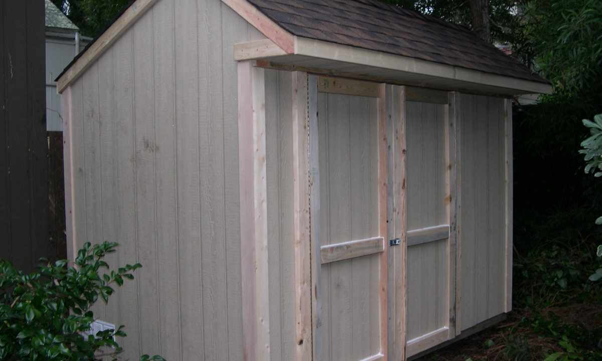 How to make the smoking shed