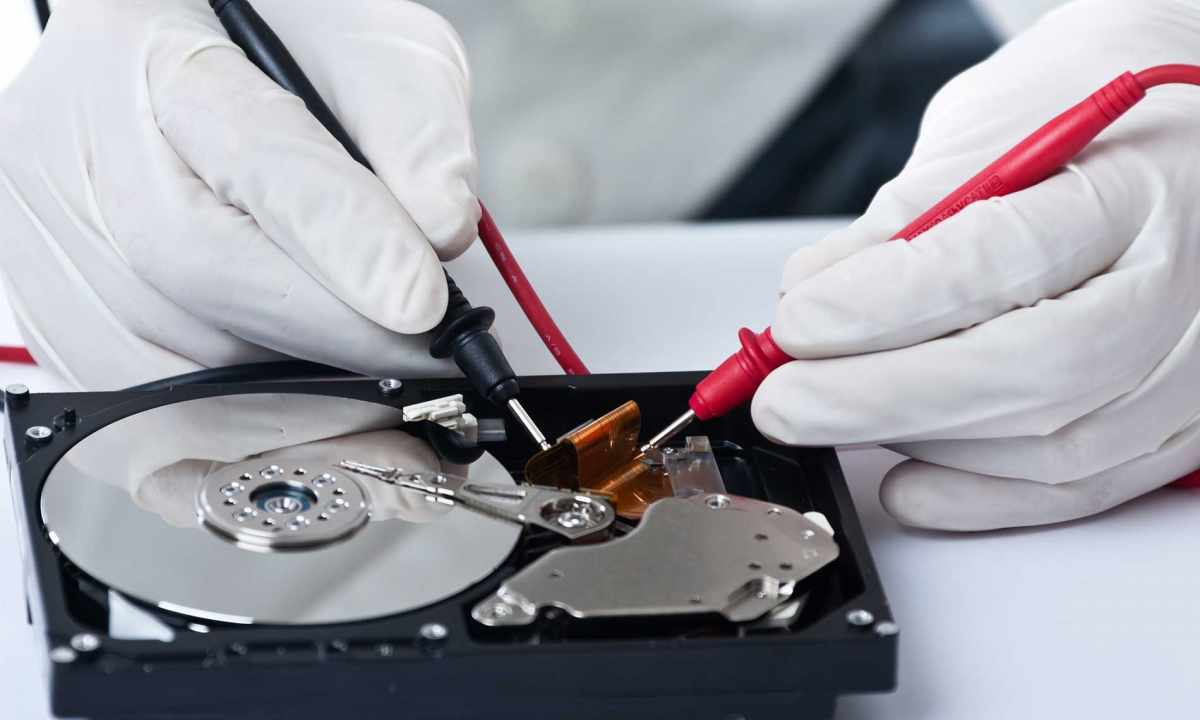 How to repair the hard drive