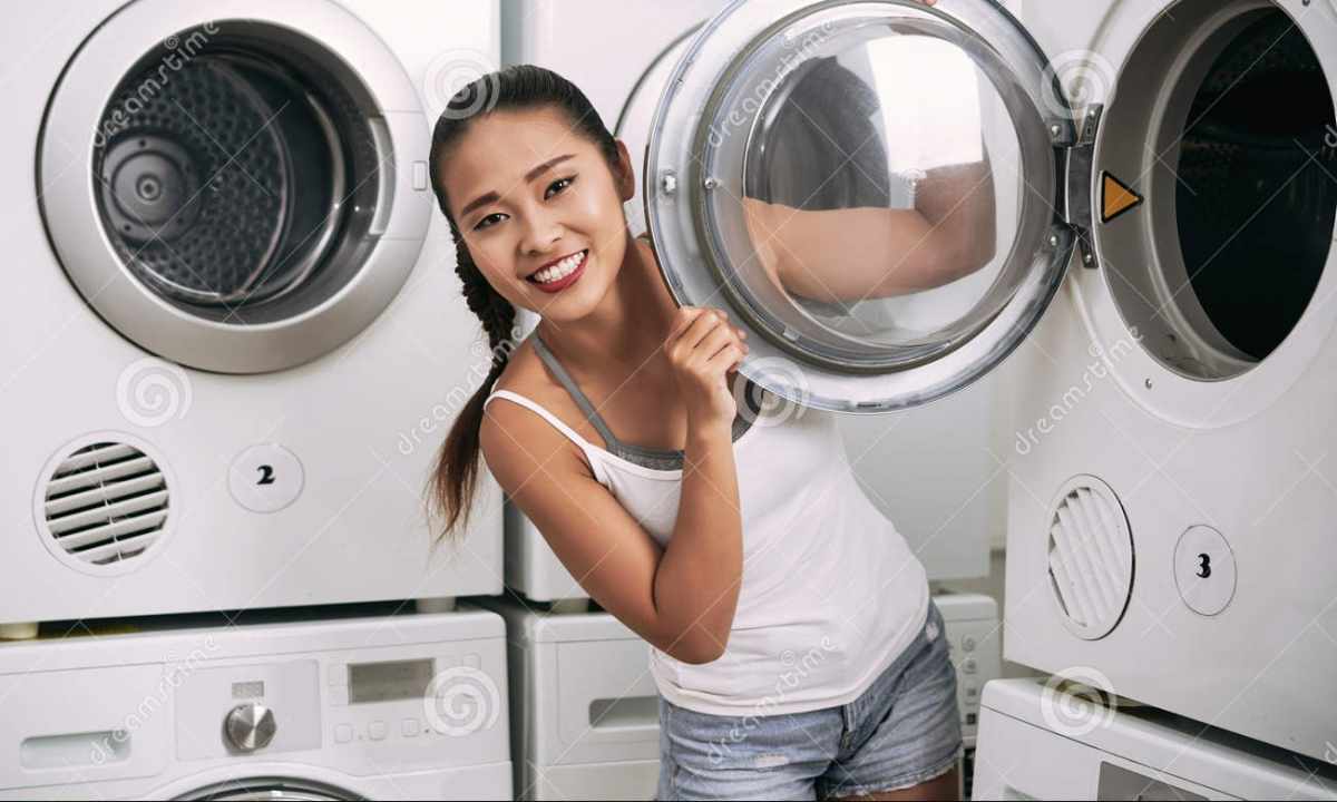 How to open door of the washing machine