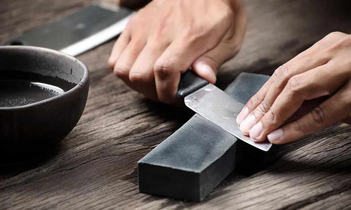How to polish knife