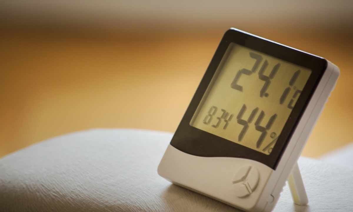 How to measure humidity indoors
