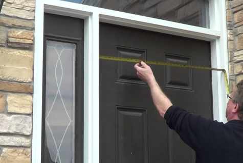 How to establish dobor for outer door