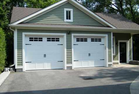 How to put garage in the yard