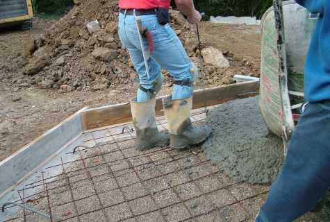 How to pour concrete