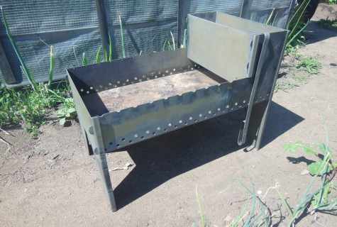 How to make brazier with own hands