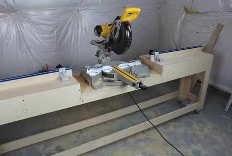 How to make self-made power-saw bench