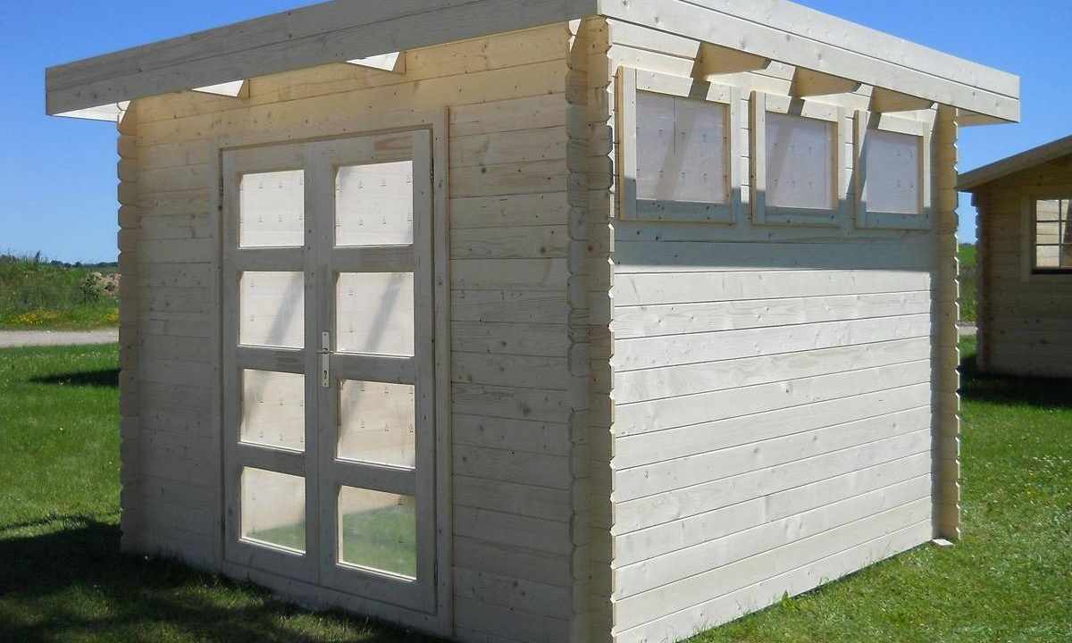 How to make the self-made smoking shed