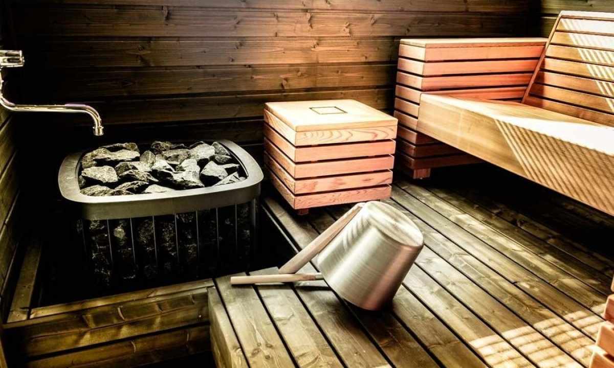 How to equip sauna