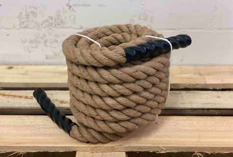 How to tear rope