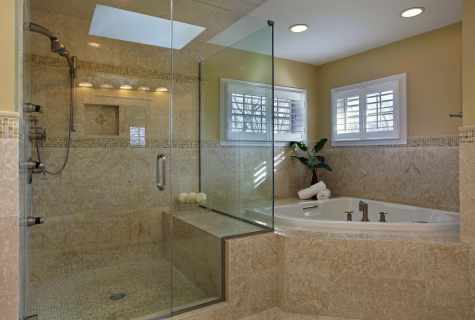 As it is correct to choose shower cabin for the bathroom