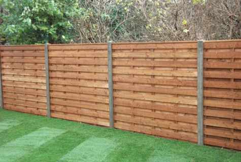 How to make fence of metalprofile