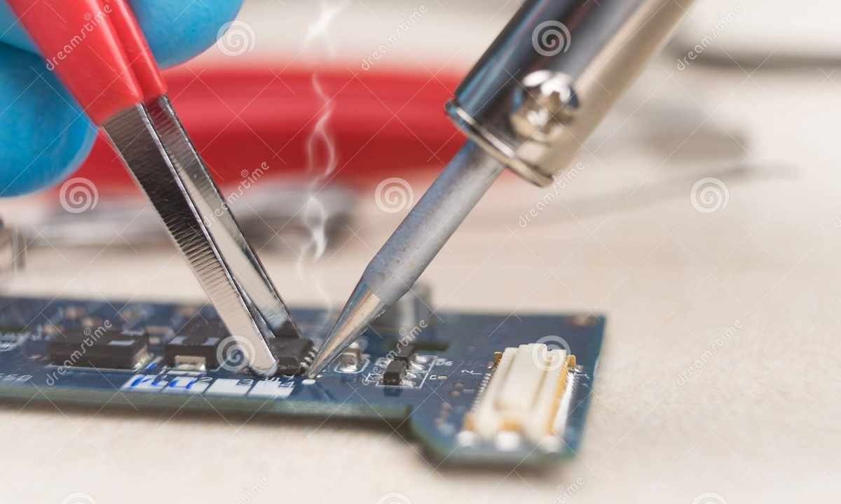 How to repair the soldering iron